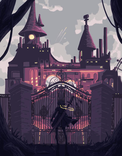 Park of Robots (Fan Art)