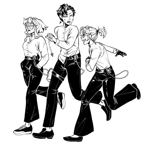 Ghost Taxi Characters